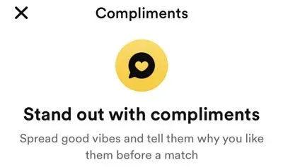 Bumble Compliments Feature Explained: How to Use It