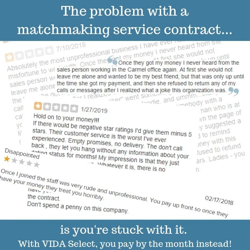 What Makes VIDA Select Different From Other Matchmakers?