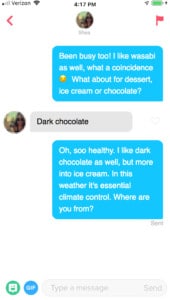 examples of successful tinder conversations
